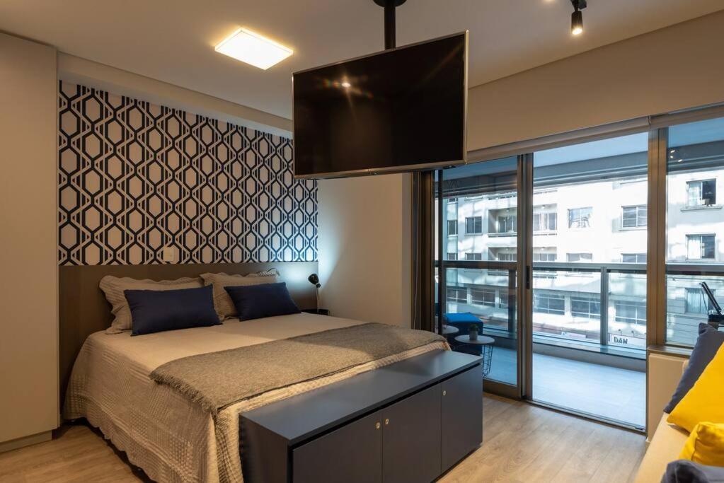Studio Moderno E Sofisticado, Centro Sao Paulo 117 Ngoại thất bức ảnh