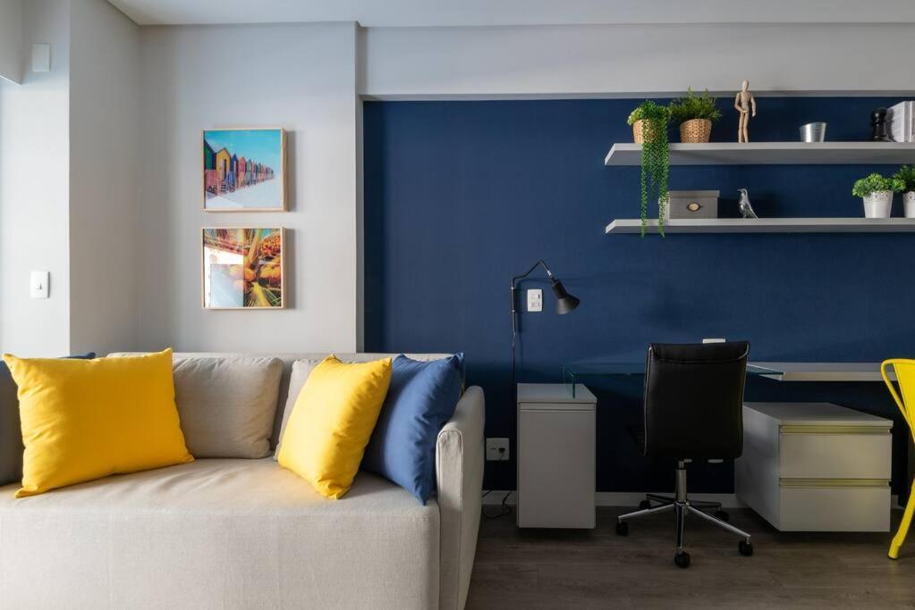 Studio Moderno E Sofisticado, Centro Sao Paulo 117 Ngoại thất bức ảnh